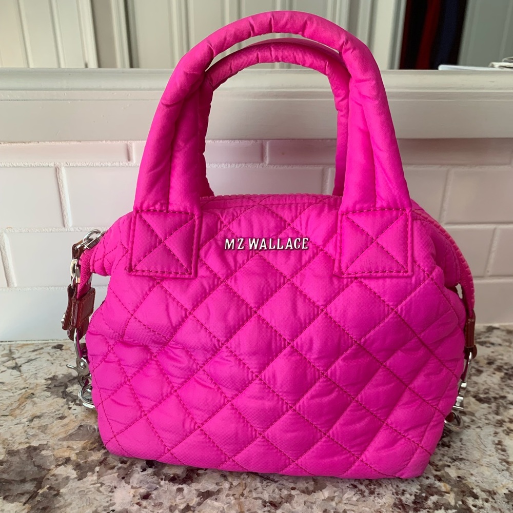 MZ Wallace Micro Sutton Bag in Punch / Pink
